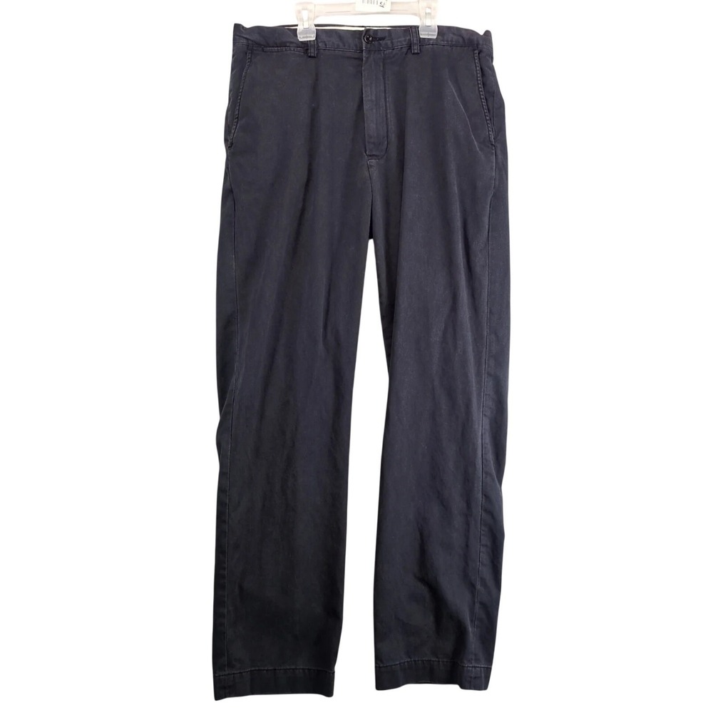 Vintage‎ Polo Ralph Lauren Navy Chino Prospect Pants Mens 36x34 Classic 90s-Y2K